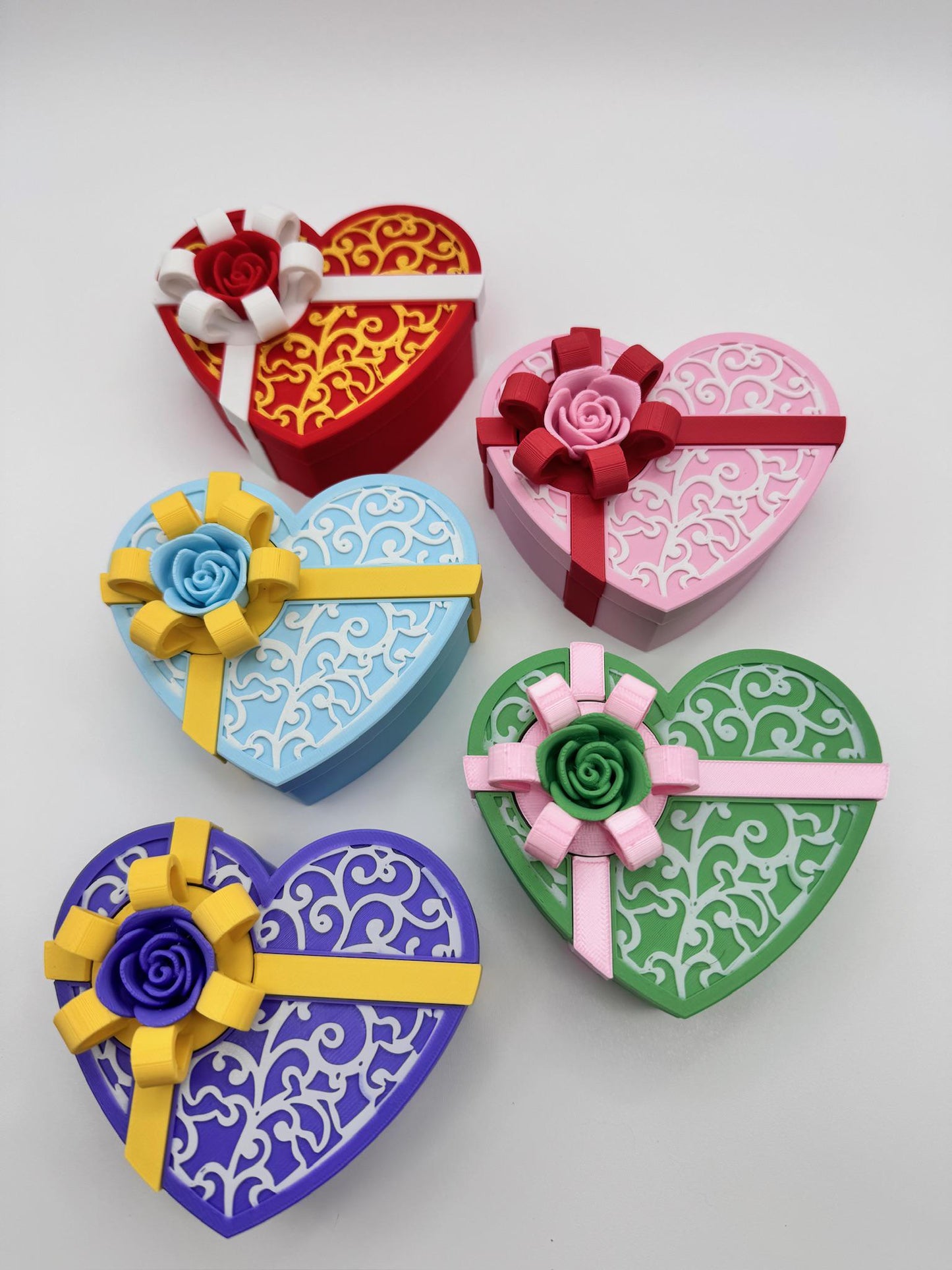 Locking Heart Box - Valentine's Day Gift - Keepsake Box
