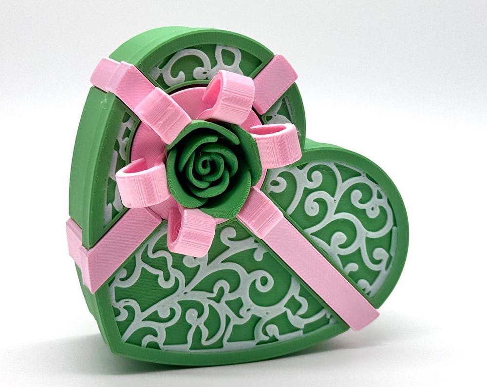 Locking Heart Box