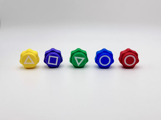 Gonggi Stones Fidget Clickers | Squid Game Inspired Stress Relief Toy | 3D Printed Anxiety Fidget Toy Keychain | ADHD Sensory Toy