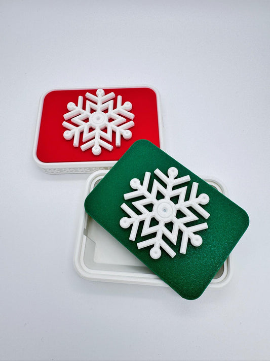 Christmas-themed Gift Card Box - 3D printed